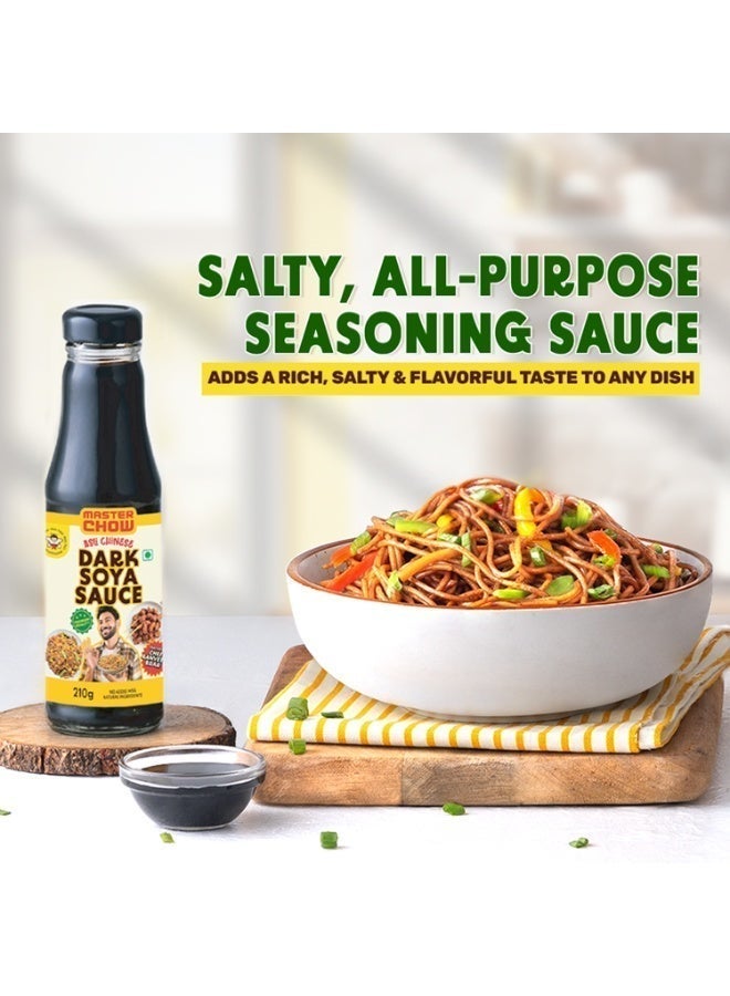 ماستر تشو صلصة الصويا الداكنة الصينية 210 جرام - Image 4